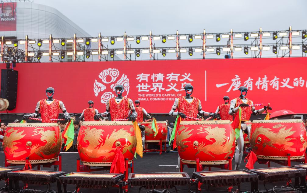 2026年2月28日，義烏全球數(shù)貿中心舉行新春開市儀式。